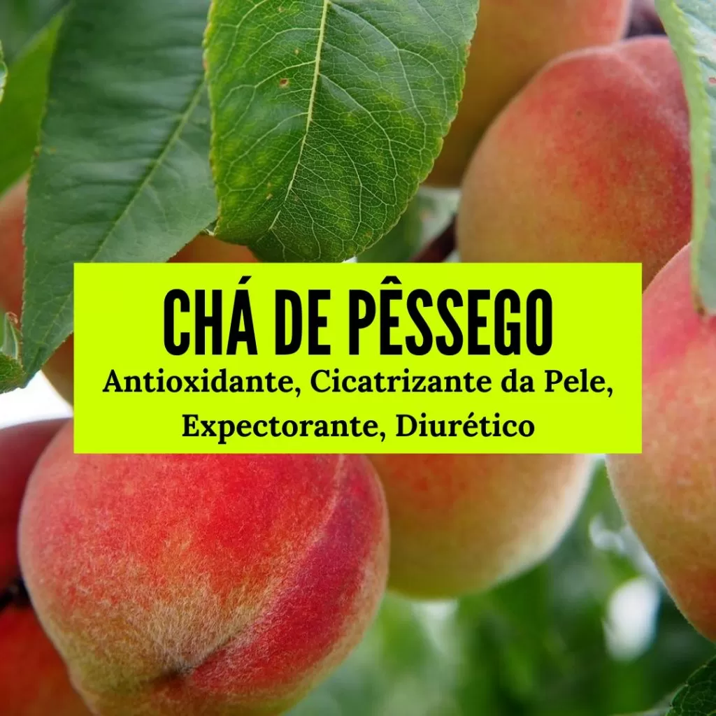 chá de pêssego