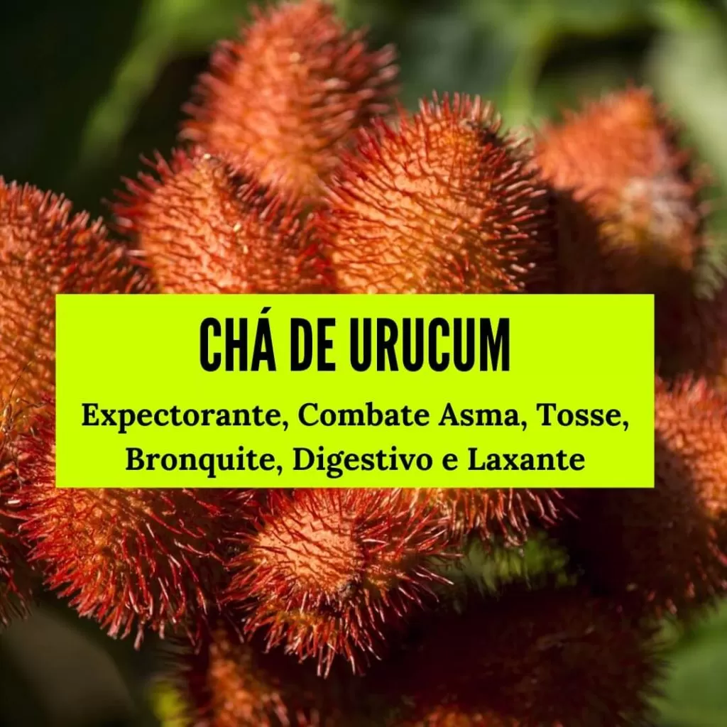 chá de urucum