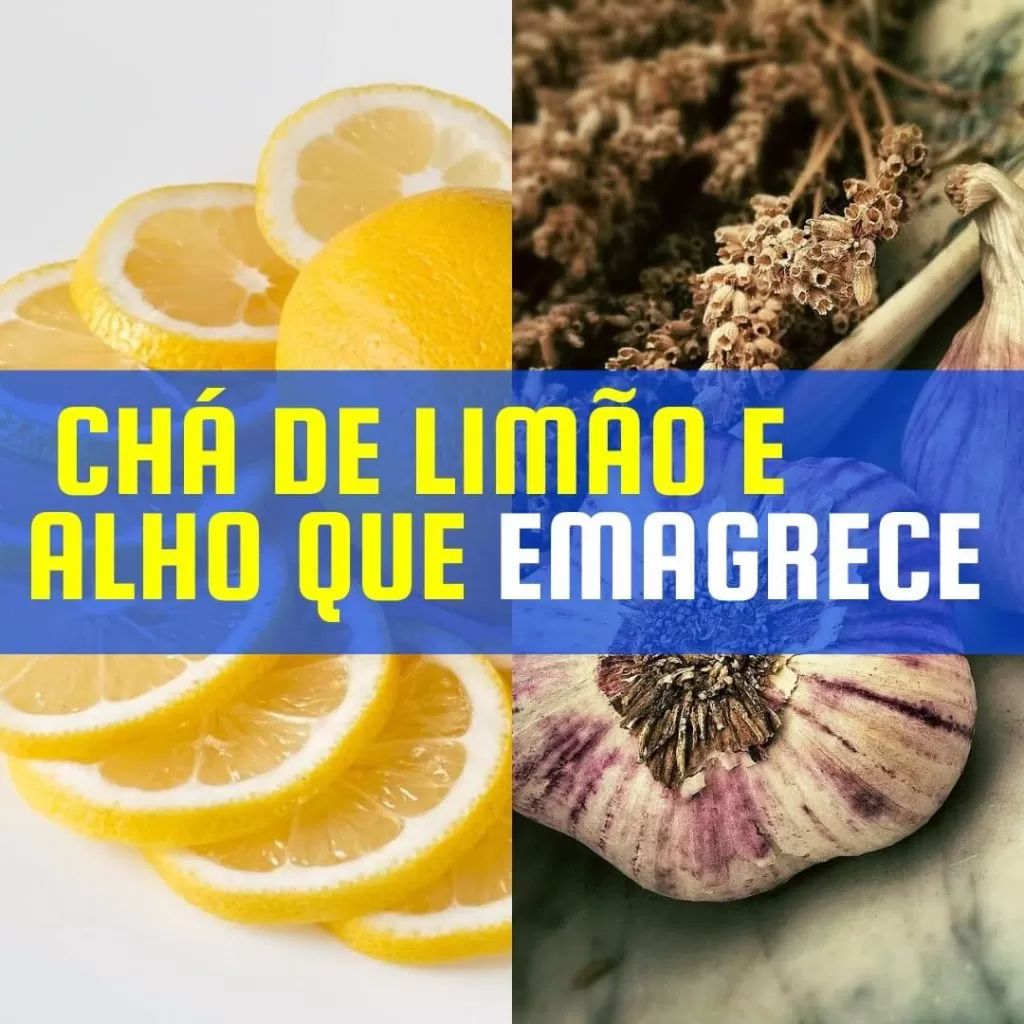 Chá de LIMÃO e ALHO Ajuda Emagrecer, Desintoxica e Combate Gases Intestinais